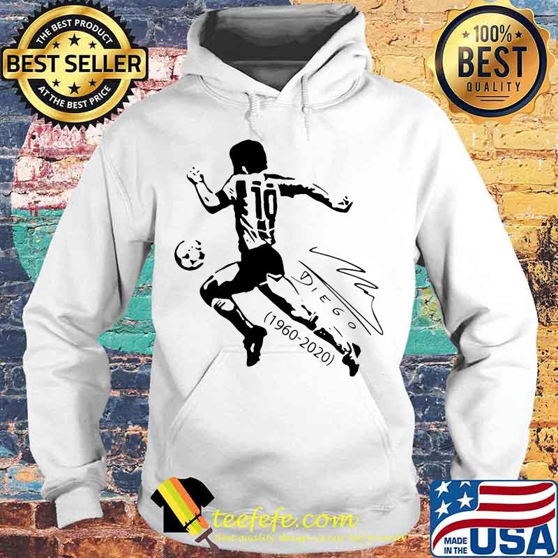 Legend Football Diego Maradona Signuature 1960 2020 Shirt Hoodie Legend Football Diego Maradona Signuature 1960 2020 Shirt Hoodie