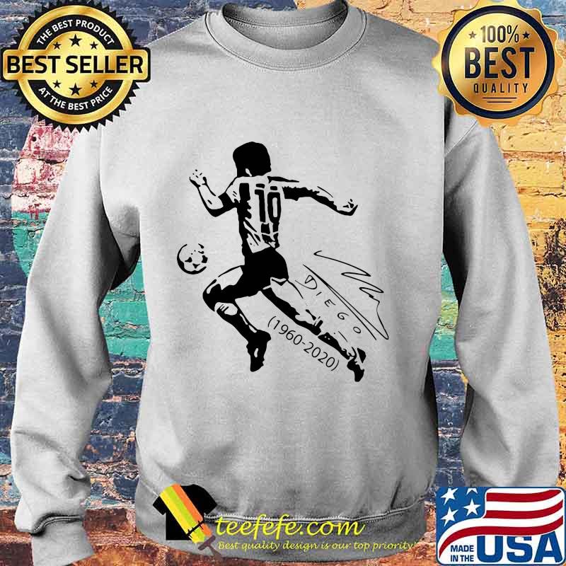 Legend Football Diego Maradona Signuature 1960 2020 Shirt Sweater Legend Football Diego Maradona Signuature 1960 2020 Shirt Sweater
