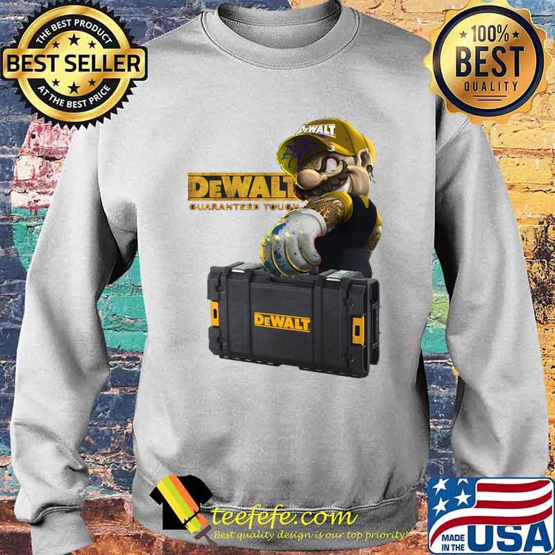 Mario Carries Suitcase Dewalt Guaranteed Tough Shirt Sweater Mario Carries Suitcase Dewalt Guaranteed Tough Shirt Sweater