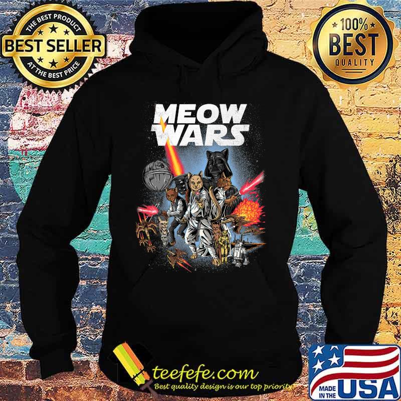 Meow Wars Cat Wars Cat Lover Shirt Hoodie Meow Wars Cat Wars Cat Lover Shirt Hoodie