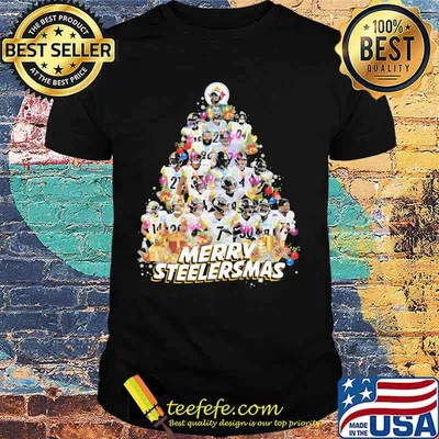 Merry Steelersmas Xmastree Pittsburgh Steelers Football Shirt