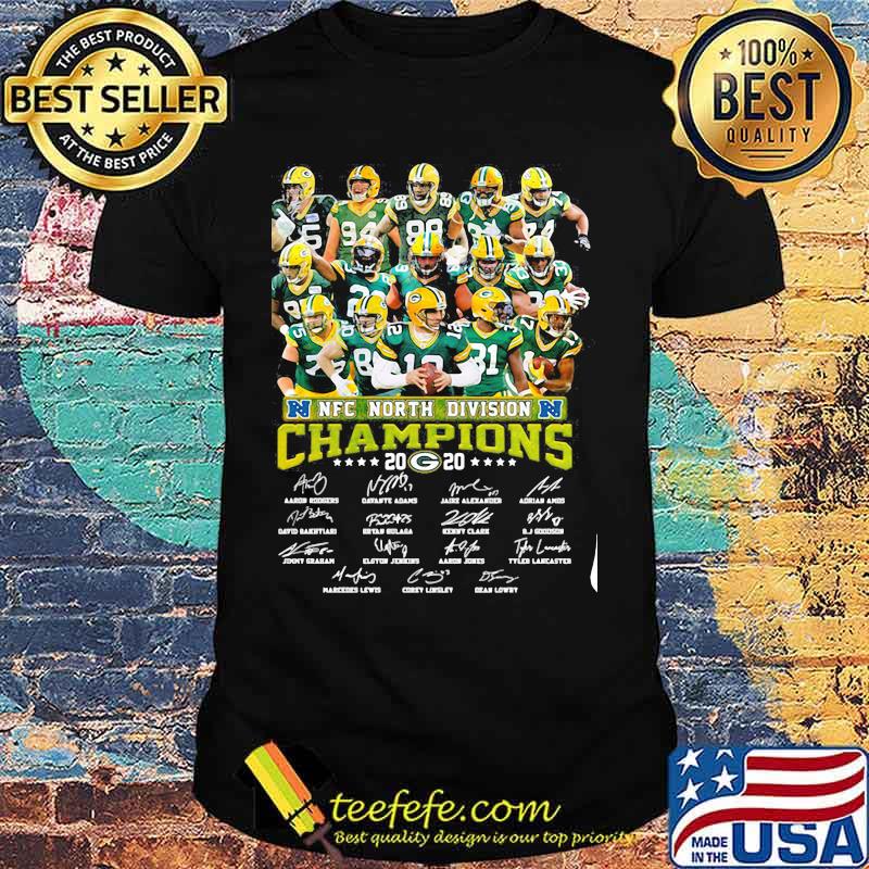 Nfc North Division Champions 2020 Signature Shirt