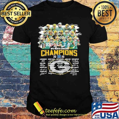 Nfc North Division Champions Signature Shirt