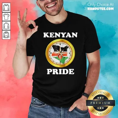 Nice Kenya Kenyan Pride Shirt