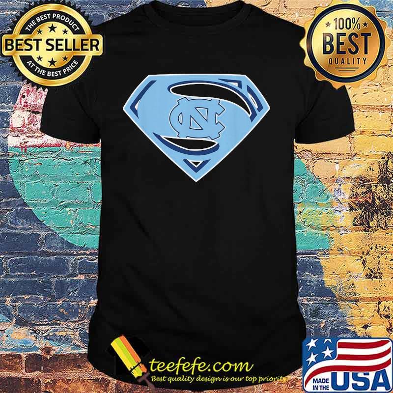 North Carolina Tar Heels Football Superman Shirt