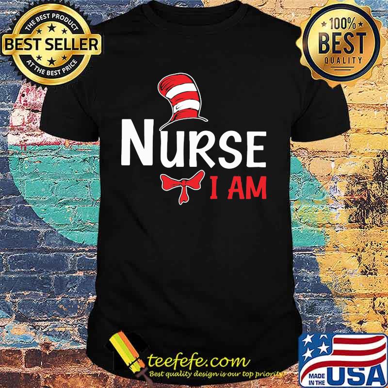 Nurse I Am Red Bow Christmas Shirt