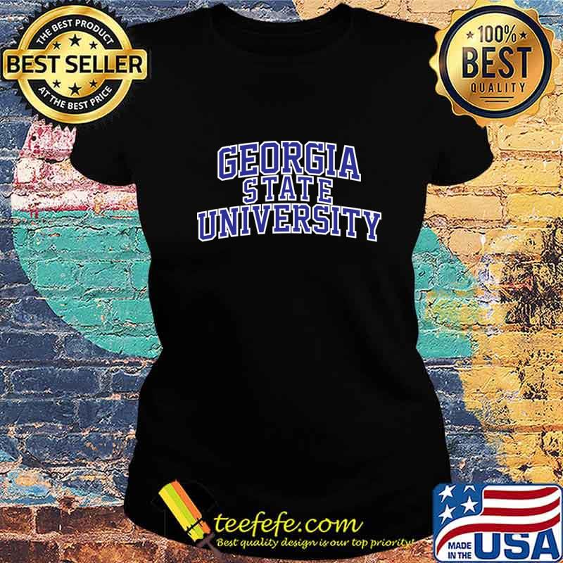 Official Georgia State University blue Shirt Ladies tee Official Georgia State University blue Shirt Ladies tee