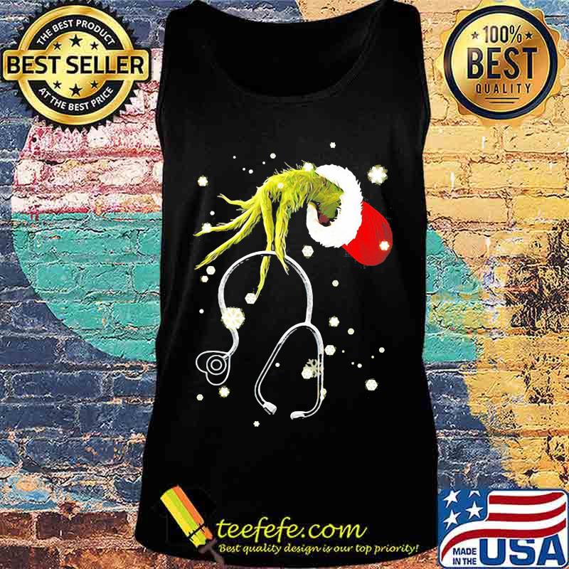 Official Grinch EMT Xmas Shirt Tank top Official Grinch EMT Xmas Shirt Tank top