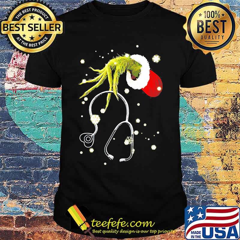 Official Grinch EMT Xmas Shirt Official Grinch EMT Xmas Shirt