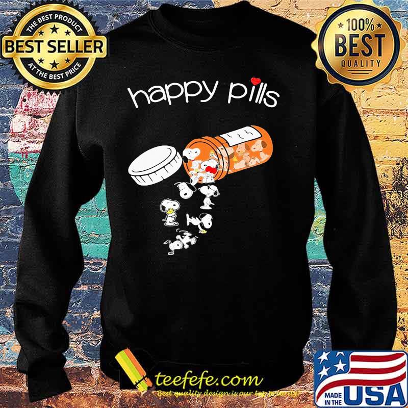 Official Happy Pills Snoopys Shirt Sweater Official Happy Pills Snoopys Shirt Sweater