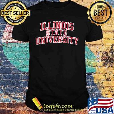 Official Illinois State University red Shirt