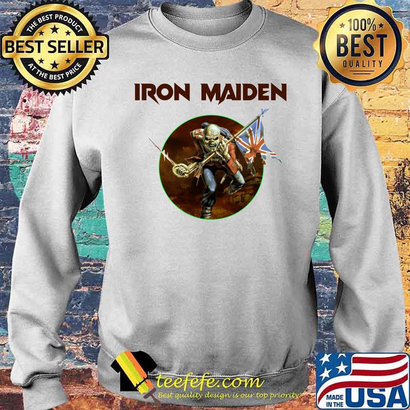 Official Iron Maiden Skull Flag Shirt Sweater Official Iron Maiden Skull Flag Shirt Sweater