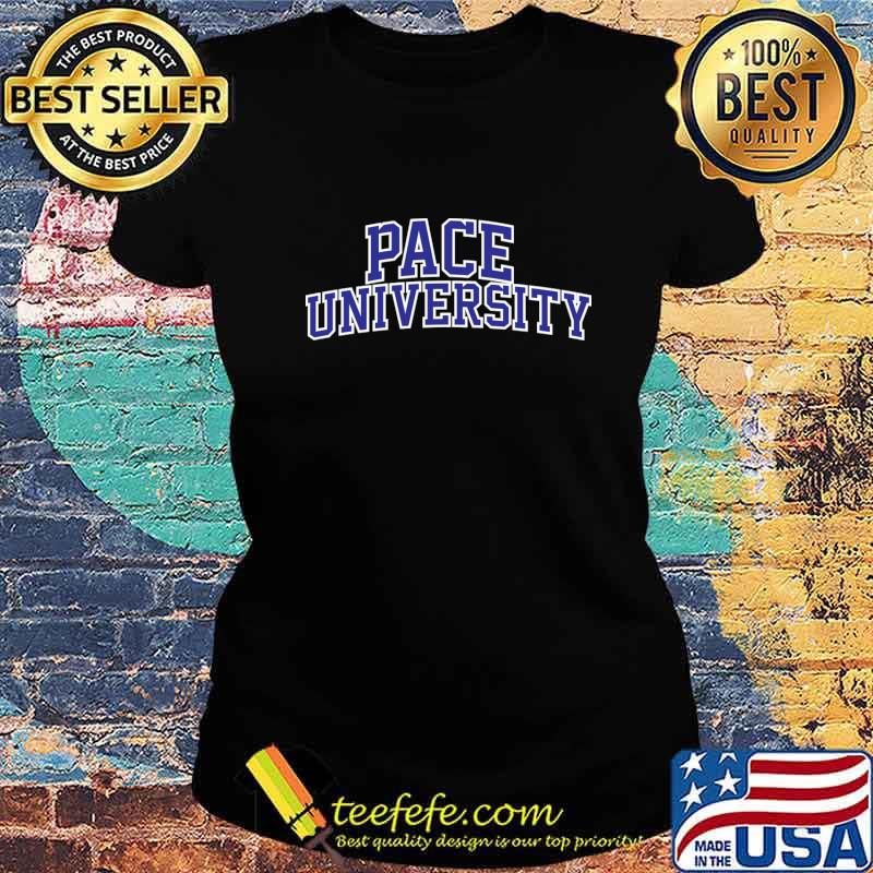 Official Pace University blue Shirt Ladies tee Official Pace University blue Shirt Ladies tee