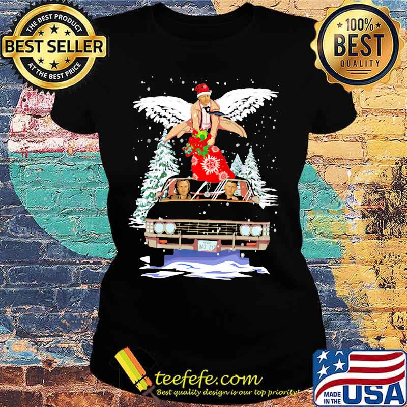 Official Supernatural Christmas s Ladies tee Official Supernatural Christmas s Ladies tee