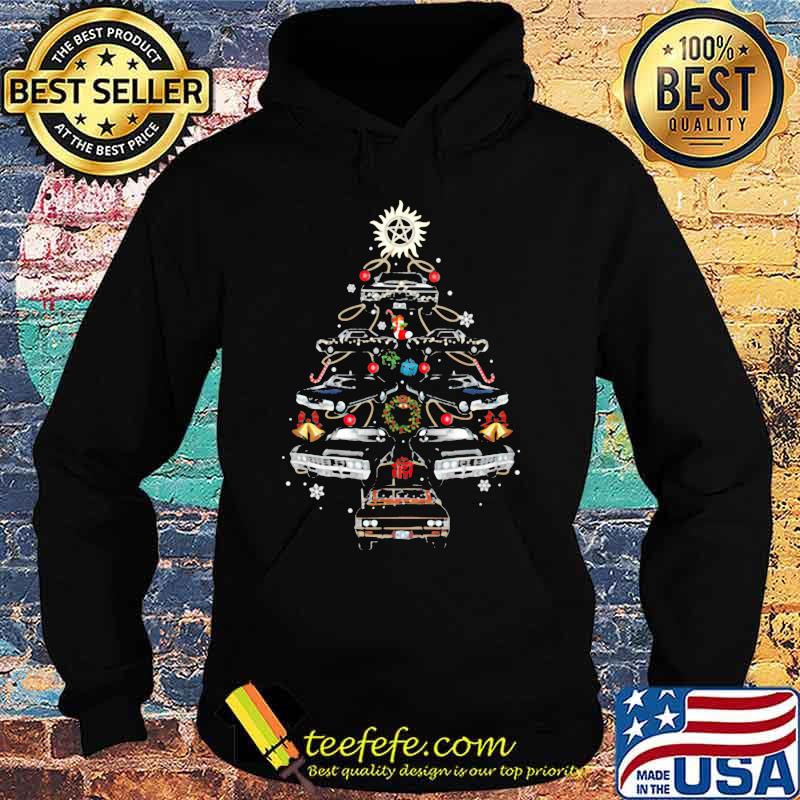 Official Supernatural christmas tree s Hoodie Official Supernatural christmas tree s Hoodie