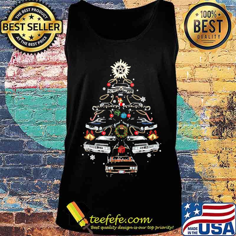 Official Supernatural christmas tree s Tank top Official Supernatural christmas tree s Tank top
