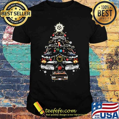 Official Supernatural christmas tree shirt