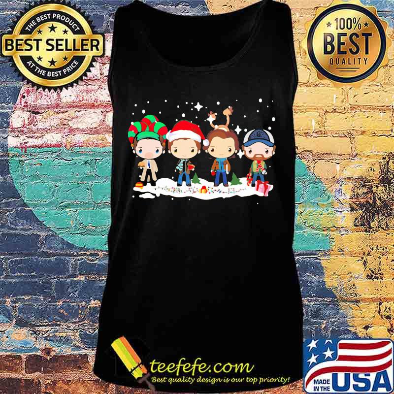 Official Supernatural merry Christmas s Tank top Official Supernatural merry Christmas s Tank top