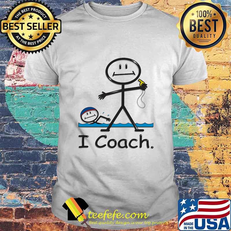 Official Swimming I Coach Shirt
