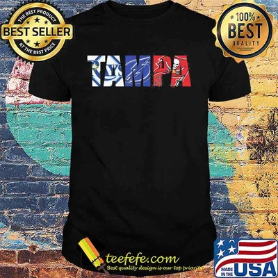 Official Tampa Football Bay Lightning Tampa Bay Buccaneers Shirt
