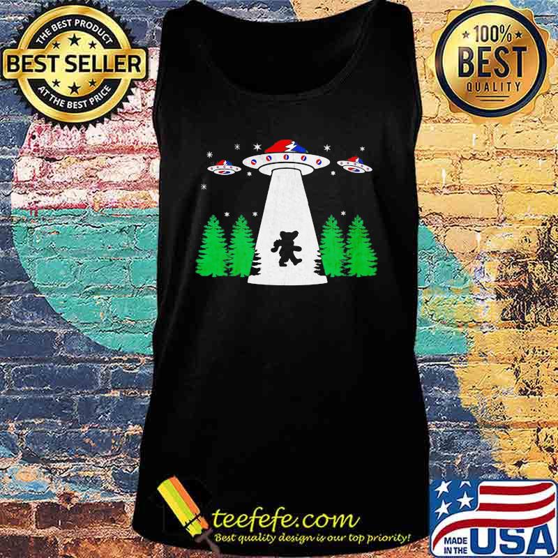 Official Ufos Grateful Dead Dancing Bear Shirt Tank top Official Ufos Grateful Dead Dancing Bear Shirt Tank top