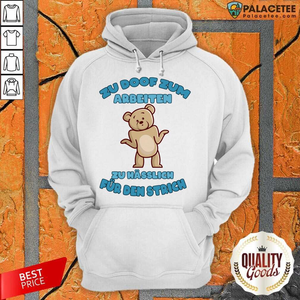 Official Working Doof Life Motto Pessimist Statement Funny Shirt