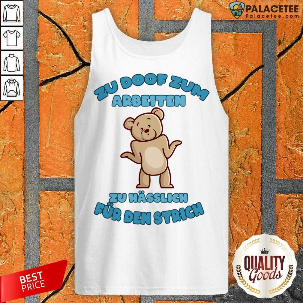 Official Working Doof Life Motto Pessimist Statement Funny Shirt