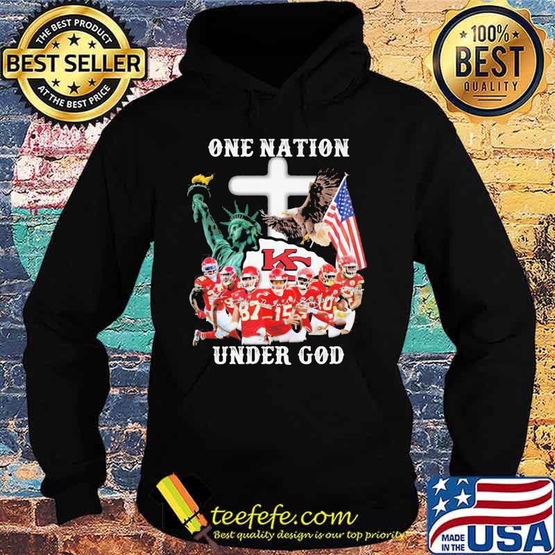 One Nation Under God Liberies American Flag Shirt Hoodie One Nation Under God Liberies American Flag Shirt Hoodie