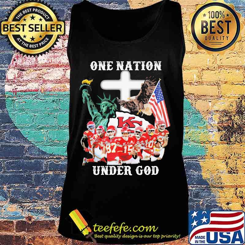 One Nation Under God Liberies American Flag Shirt Tank top One Nation Under God Liberies American Flag Shirt Tank top
