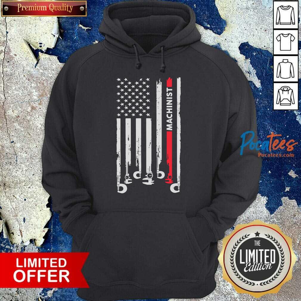 Perfect Machinist American Flag Shirt