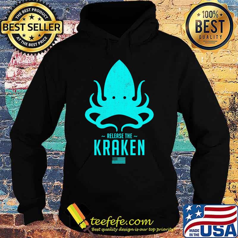Release The Kraken Trump 2020 Election Monster Octopus Blue Usa Flag Shirt Hoodie Release The Kraken Trump 2020 Election Monster Octopus Blue Usa Flag Shirt Hoodie