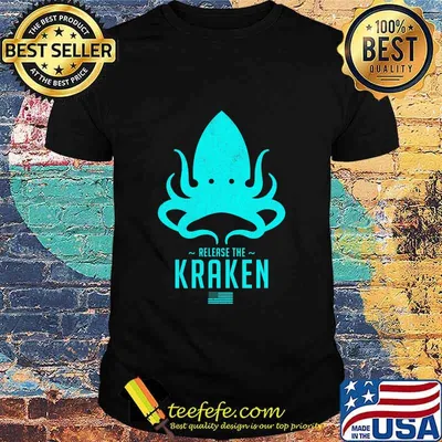 Release The Kraken Trump 2020 Election Monster Octopus Blue Usa Flag Shirt