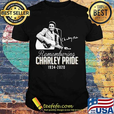 Remembering Charley Pride 1934 2020 Guitar Signature Shirt