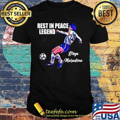 Rip Diego Maradona 1960 Rest In Peace Legend Shirt
