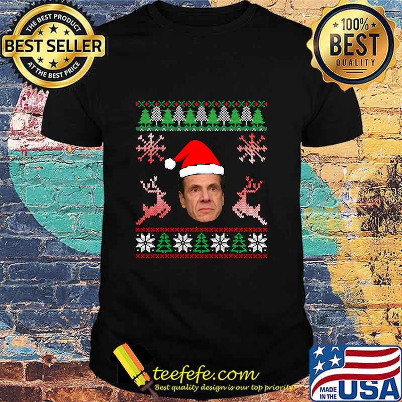 Santa Cuomo Peeking Looking At You Shirt