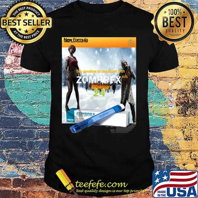 Say Goobye To Biohazard With Zombrex Zoombie 2021 Shirt