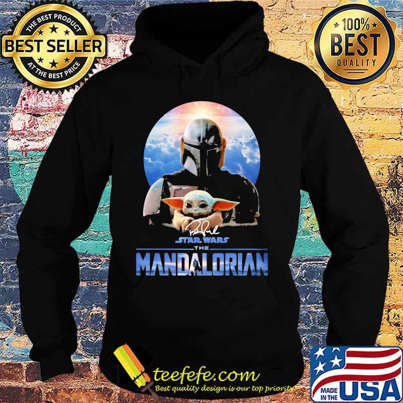 Signature Star Wars The Mandalorian Yoda Shirt Hoodie Signature Star Wars The Mandalorian Yoda Shirt Hoodie