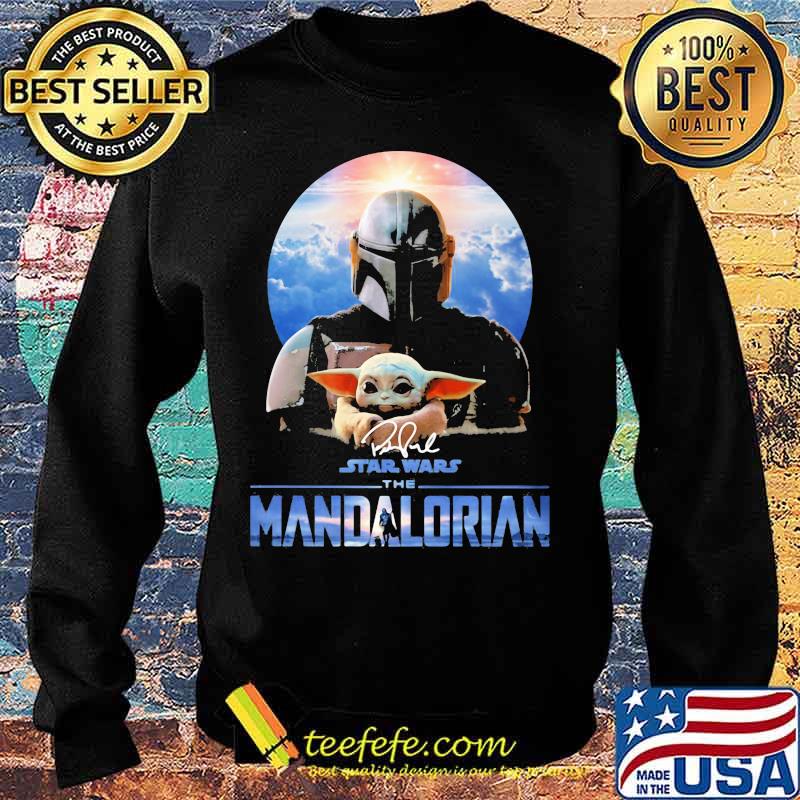Signature Star Wars The Mandalorian Yoda Shirt Sweater Signature Star Wars The Mandalorian Yoda Shirt Sweater