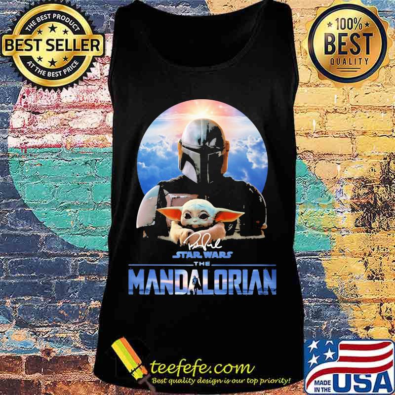 Signature Star Wars The Mandalorian Yoda Shirt Tank top Signature Star Wars The Mandalorian Yoda Shirt Tank top