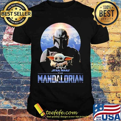 Star War The Mandalorian Baby Yoda Signature Shirt