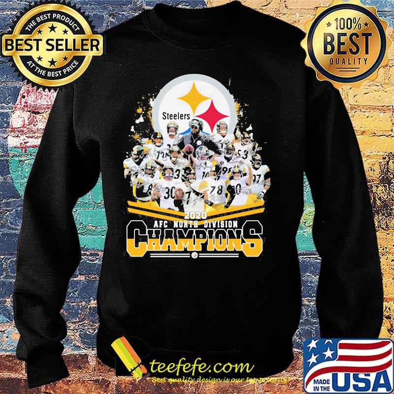Steelers Logo 2020 Afc North Divison Champions Shirt Sweater Steelers Logo 2020 Afc North Divison Champions Shirt Sweater