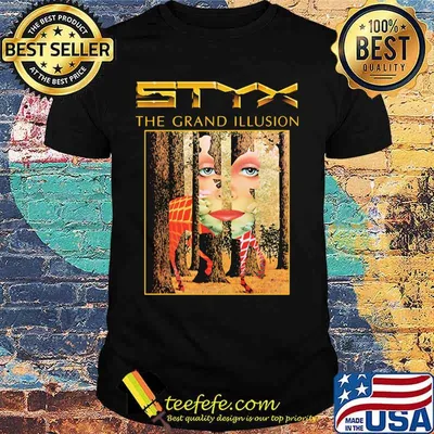 Styx The Grand Illusion Pieces Of Eight Shirt