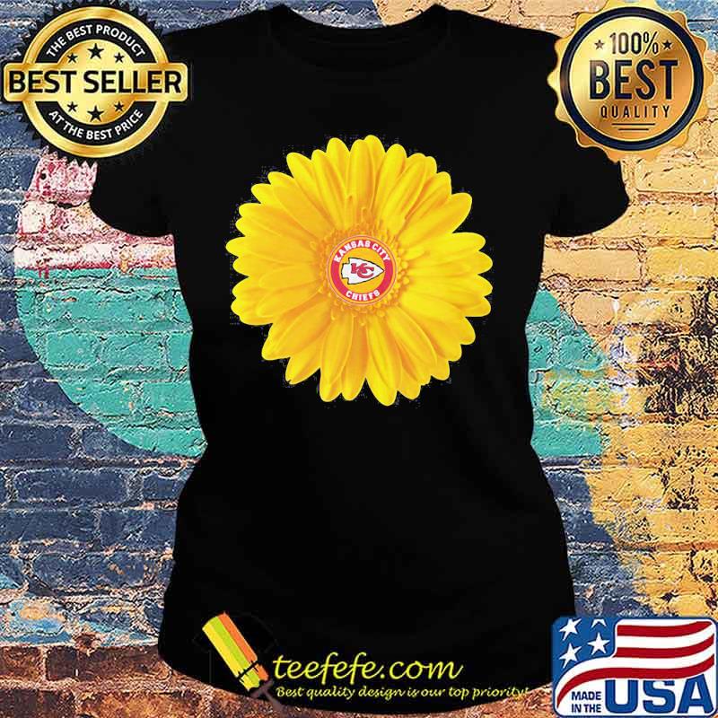 Sunflower Logo Kansas City Chiefs Football Shirt Ladies tee Sunflower Logo Kansas City Chiefs Football Shirt Ladies tee