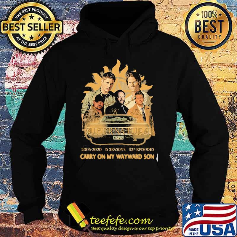 Supernatural 15th Anniversary Carry On My Wayward Son Shirt Hoodie Supernatural 15th Anniversary Carry On My Wayward Son Shirt Hoodie