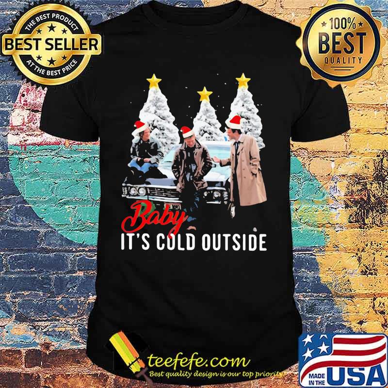 Supernatural baby it's cold outside Christmas shirt