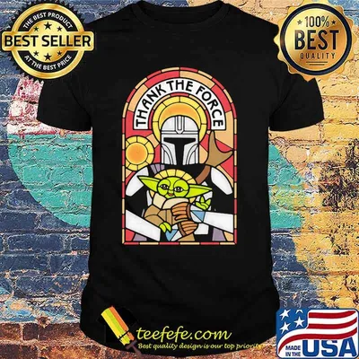 Thank The Force Baby Yoda Star Wars The Mandalorian Shirt