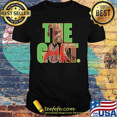 The Goat Chicago Bulls Basketball Team Shirt