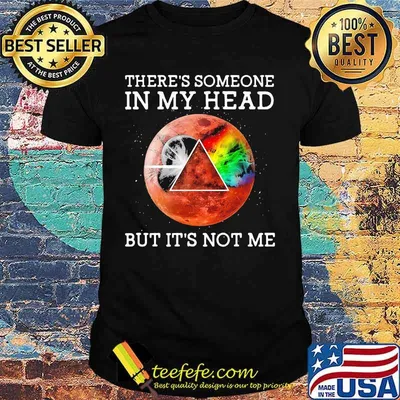 There’s Someone In My Head But It’s Not Me Moonblood Pink Floyd Shirt