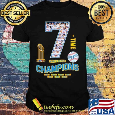 Time World Searies Champions Los Angeles Football Shirt