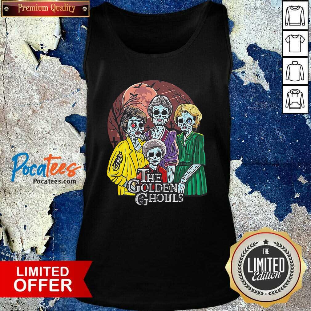 Top Halloween The Golden Ghouls Shirt
